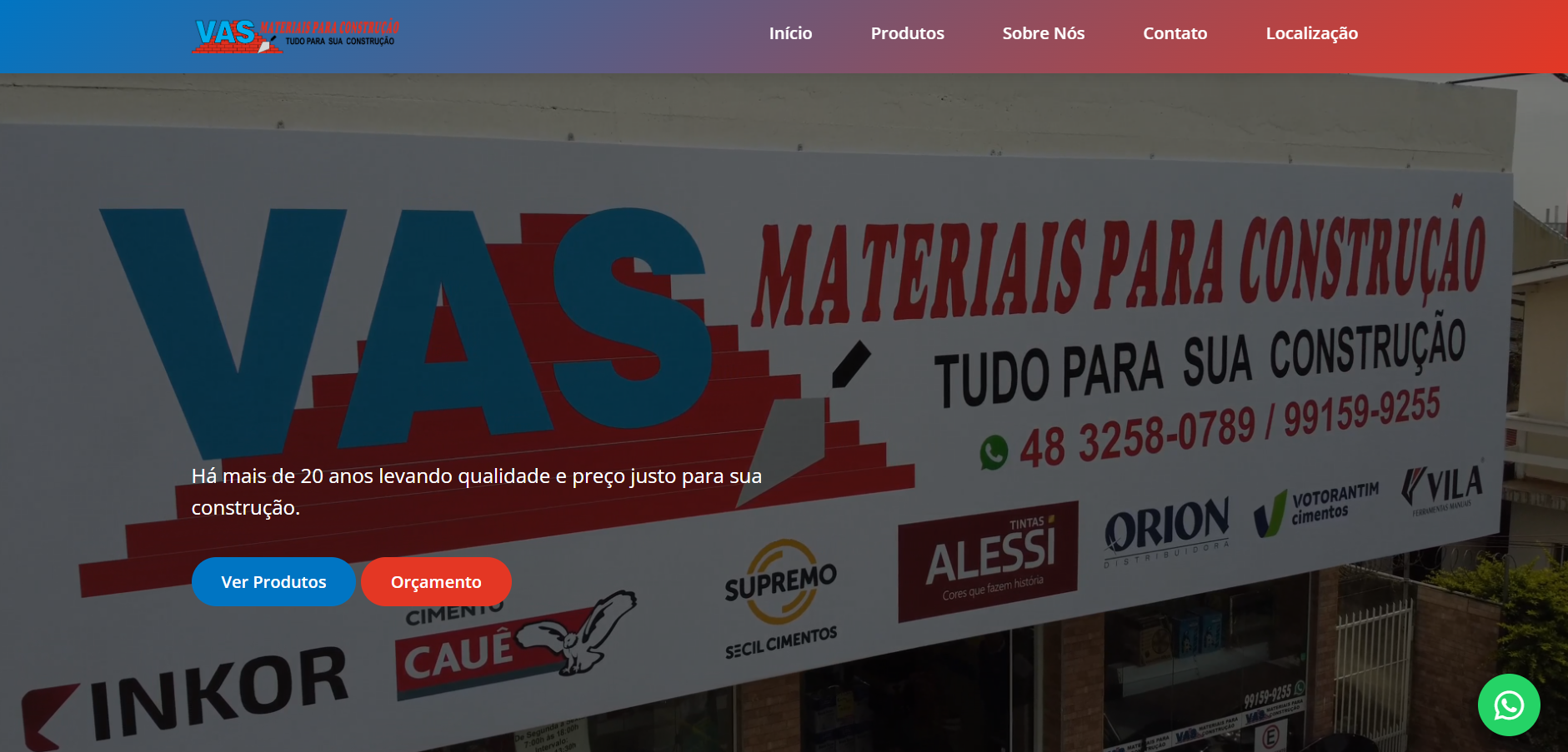 Case Materiais